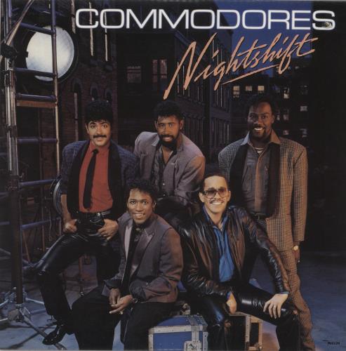 Commodores Nightshift vinyl LP album (LP record) Canadian CMMLPNI879991