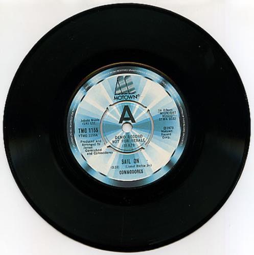 Commodores Sail On 7" vinyl single (7 inch record / 45) UK CMM07SA346232