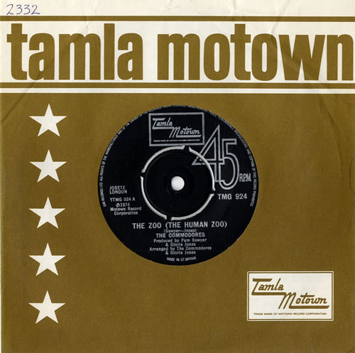 Commodores The Zoo (The Human Zoo) 7" vinyl single (7 inch record / 45) UK CMM07TH255691