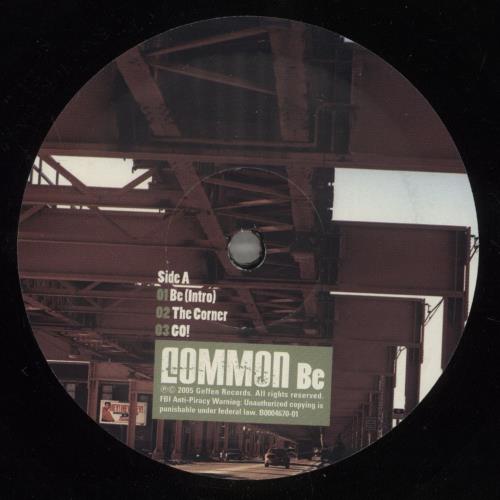Common Be 2-LP vinyl record set (Double LP Album) US OMM2LBE887546
