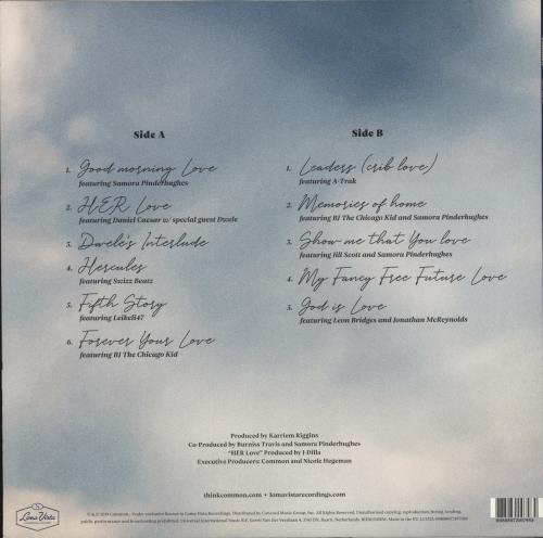 Common Let Love vinyl LP album (LP record) UK OMMLPLE887676