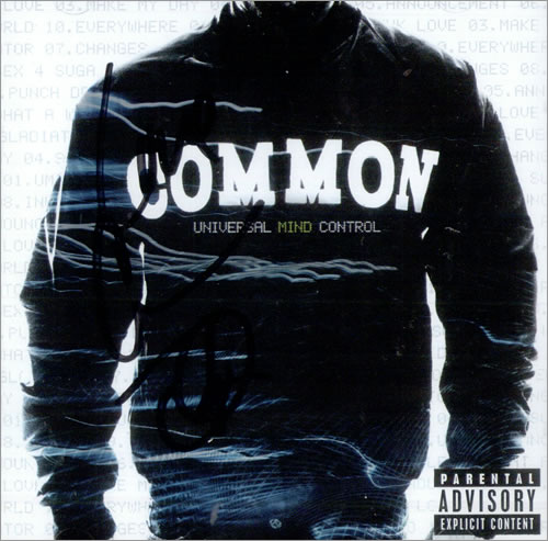 Common Universal Mind Control - Autographed CD album (CDLP) US OMMCDUN499183