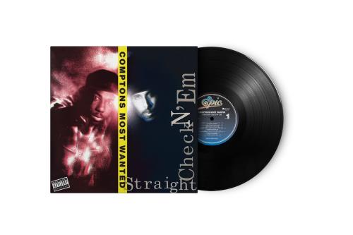 Comptons Most Wanted Straight Checkn 'Em - 180 Gram Black Vinyl vinyl LP album (LP record) UK Y-WLPST857965