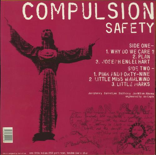Compulsion Safety 12" vinyl single (12 inch record / Maxi-single) UK ULS12SA865762