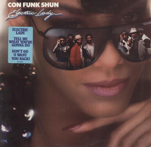 Con Funk Shun Electric Lady vinyl LP album (LP record) US CNKLPEL808015
