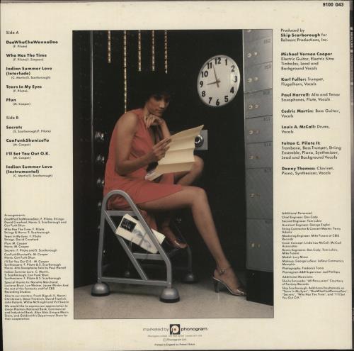 Con Funk Shun Secrets vinyl LP album (LP record) UK CNKLPSE867579