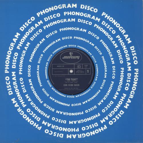 Con Funk Shun Too Tight 12" vinyl single (12 inch record / Maxi-single) UK CNK12TO745149
