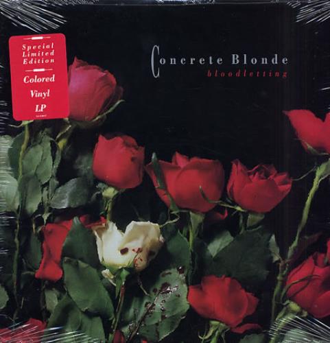 Concrete Blonde Bloodletting - Red Vinyl - Sealed vinyl LP album (LP record) US CONLPBL329215