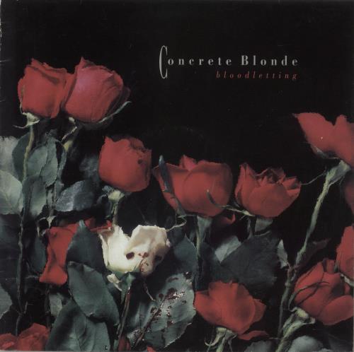 Concrete Blonde Bloodletting - VG vinyl LP album (LP record) UK CONLPBL865472