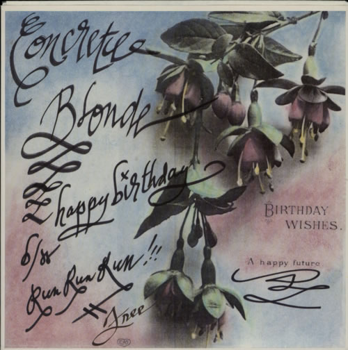 Concrete Blonde Happy Birthday 12" vinyl single (12 inch record / Maxi-single) UK CON12HA596302