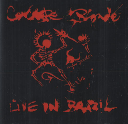 Concrete Blonde Live In Brazil 2 CD album set (Double CD) US CON2CLI475188