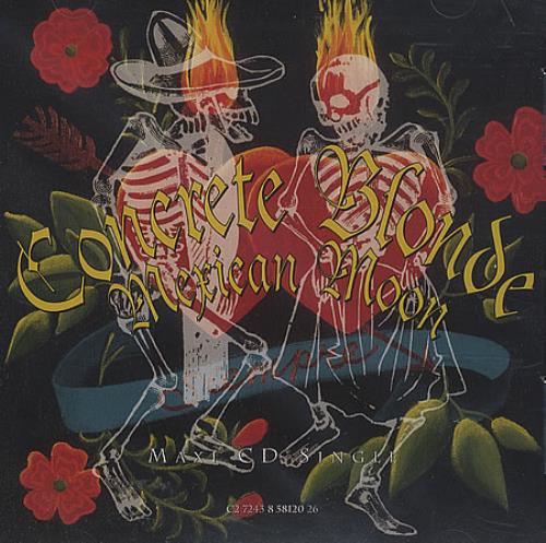 Concrete Blonde Mexican Moon CD single (CD5 / 5") US CONC5ME364426