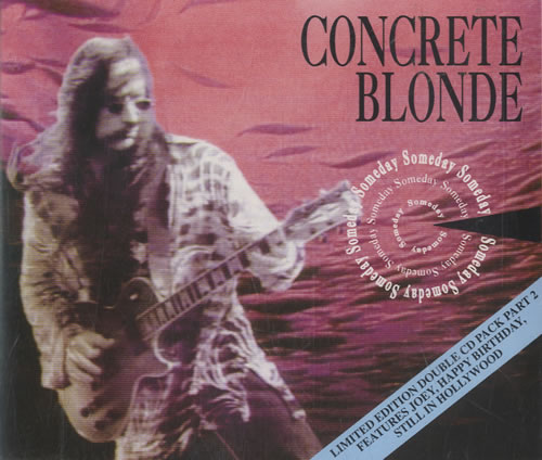 Concrete Blonde Someday CD single (CD5 / 5") UK CONC5SO85581
