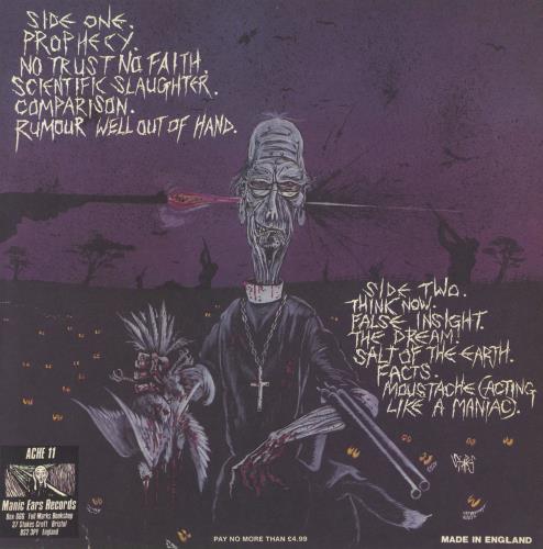 Concrete Sox Whoops, Sorry Vicar! + Inner vinyl LP album (LP record) UK H9-LPWH810886