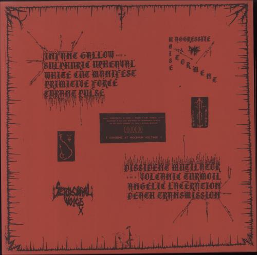 Concrete Winds Primitive Force - Red Cover vinyl LP album (LP record) German 6OWLPPR825140