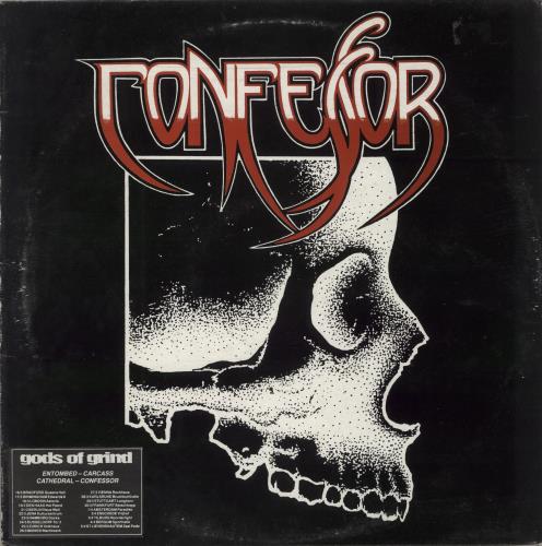 Confessor Condemned - Stickered 12" vinyl single (12 inch record / Maxi-single) UK 59N12CO816275