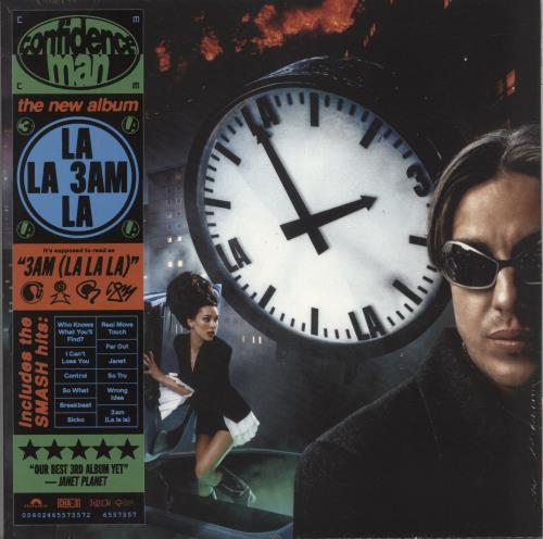 Confidence Man 3am (La La La) - Glow-In-The-Dark Vinyl vinyl LP album (LP record) UK 34VLPAM869963