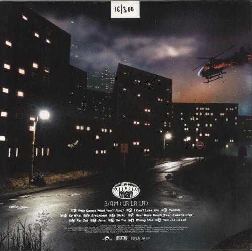 Confidence Man 3am [La La La] picture disc LP (vinyl picture disc album) UK 34VPDAM872527