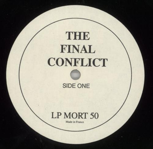 Conflict The Final Conflict vinyl LP album (LP record) UK CN7LPTH590962