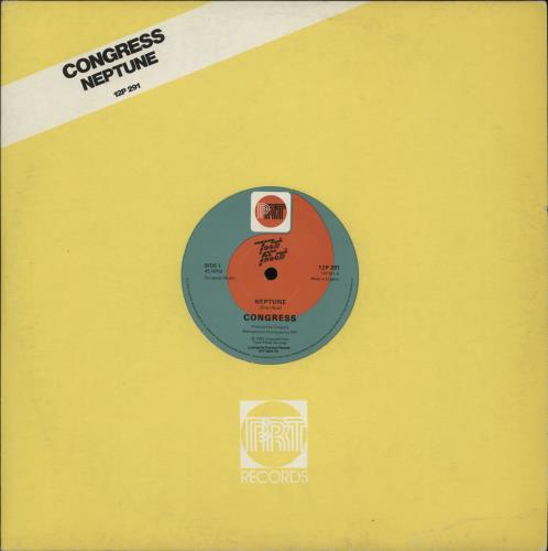 Congress (Jazz-Funk) Neptune 12" vinyl single (12 inch record / Maxi-single) UK 4X-12NE789775