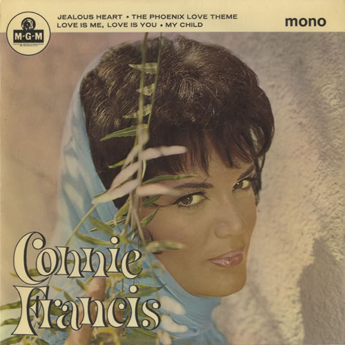 Connie Francis Connie Francis EP 7" vinyl single (7 inch record / 45) UK CNF07CO472076