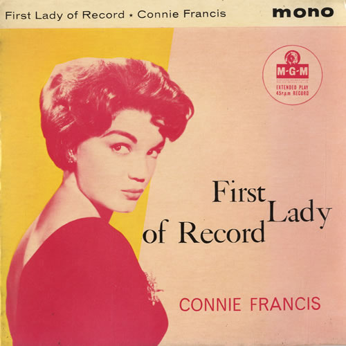 Connie Francis First Lady Of Record 7" vinyl single (7 inch record / 45) UK CNF07FI549823