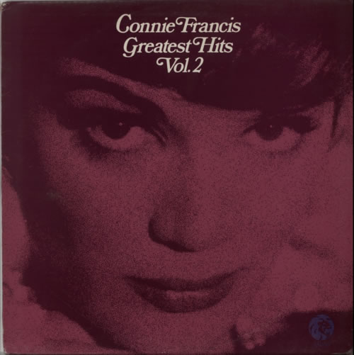 Connie Francis Greatest Hits Vol. 2 vinyl LP album (LP record) UK CNFLPGR616840