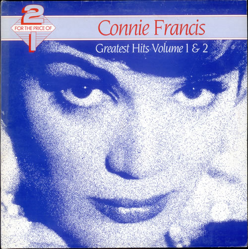 Connie Francis Greatest Hits Volume 1 & 2 2-LP vinyl record set (Double LP Album) UK CNF2LGR511768