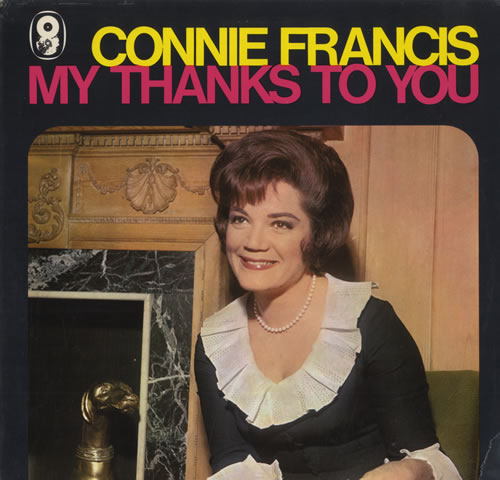 Connie Francis My Thanks To You vinyl LP album (LP record) UK CNFLPMY522040