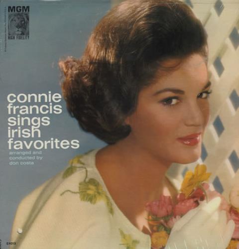 Connie Francis Sings Irish Favorites vinyl LP album (LP record) US CNFLPSI390871