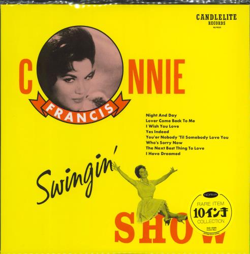 Connie Francis Swingin' Show 10" vinyl single (10 inch record) Japanese CNF10SW774525