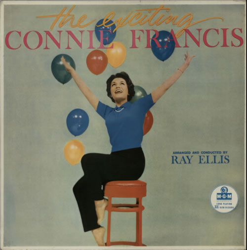 Connie Francis The Exciting Connie Francis - Sample vinyl LP album (LP record) UK CNFLPTH618777