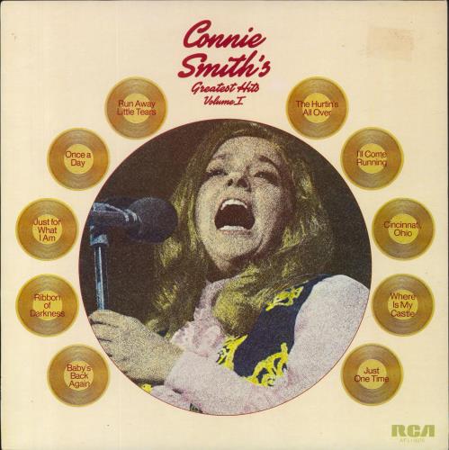 Connie Smith Greatest Hits Volume I vinyl LP album (LP record) UK CSILPGR832363