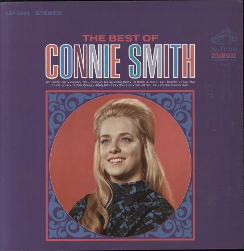 Connie Smith The Best Of Connie Smith vinyl LP album (LP record) US CSILPTH803231