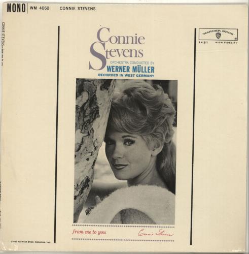 Connie Stevens From Me To You vinyl LP album (LP record) UK CIELPFR619711