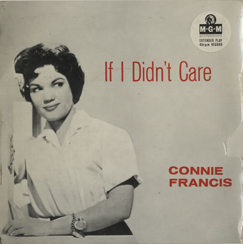 Connie Francis If I Didn�t Care EP UK 7" vinyl single (7