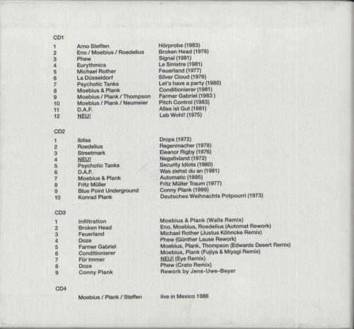 Conny Plank Who's That Man - A Tribute To Conny Plank 2-LP vinyl record set (Double LP Album) UK H782LWH876418