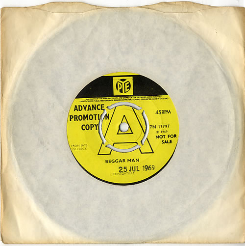 Consortium Beggar Man - A Label 7" vinyl single (7 inch record / 45) UK CNQ07BE612656