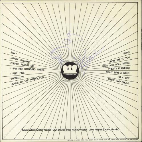 Conspirators Ready Steady Go! - Autographed vinyl LP album (LP record) UK 5VULPRE806283
