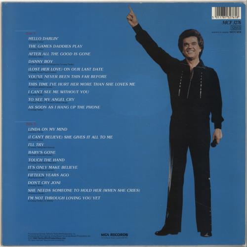 Conway Twitty 20 Conway Classics vinyl LP album (LP record) UK CDZLPCO700457
