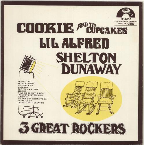 Cookie And The Cupcakes 3 Great Rockers! vinyl LP album (LP record) US 8CCLPGR708591