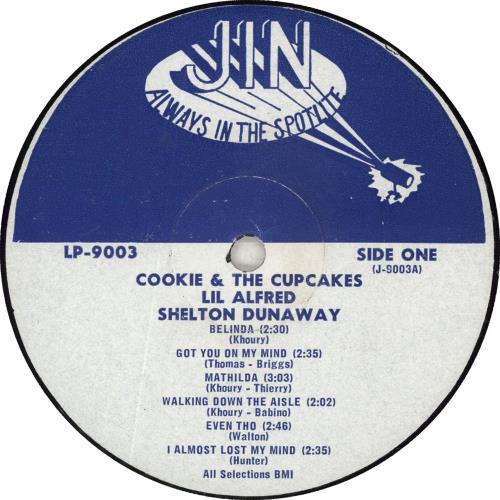 Cookie And The Cupcakes 3 Great Rockers! vinyl LP album (LP record) US 8CCLPGR708591