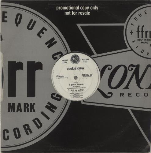 Cookie Crew Got To Keep On 12" vinyl single (12 inch record / Maxi-single) UK CCW12GO678589