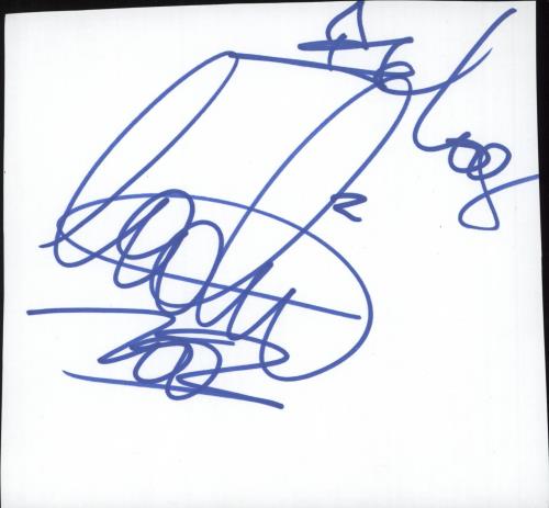 Coolio Autograph memorabilia UK CIOMMAU717643