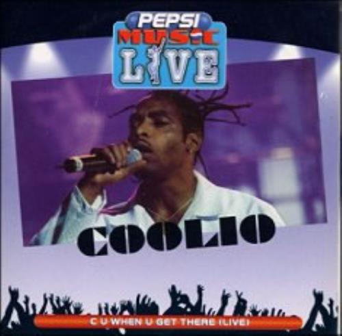 Coolio C U When You Get There - Live CD single (CD5 / 5") UK CIOC5CU154355