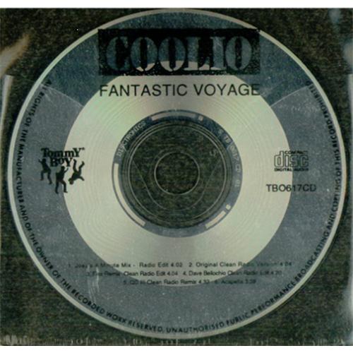Coolio Fantastic Voyage CD single (CD5 / 5") UK CIOC5FA277378