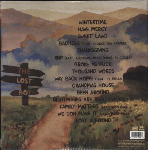 Cordae The Lost Boy vinyl LP album (LP record) UK 8ORLPTH852229