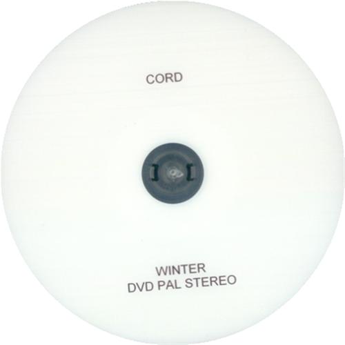 Cord Winter promo DVD-R UK CG6DRWI413908
