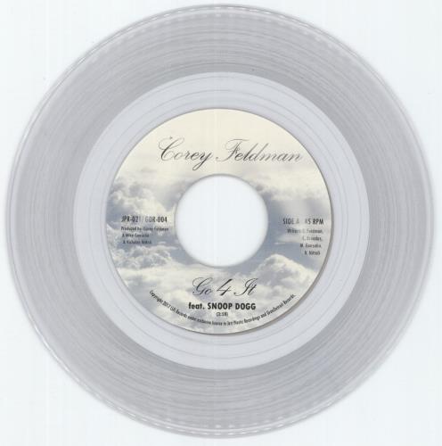 Corey Feldman Go 4 It - Clear Vinyl 7" vinyl single (7 inch record / 45) US -S307GO885593