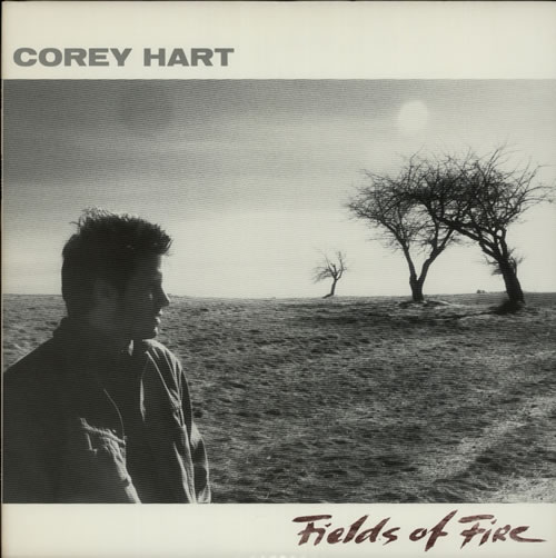 Corey Hart Fields Of Fire vinyl LP album (LP record) US CORLPFI627890
